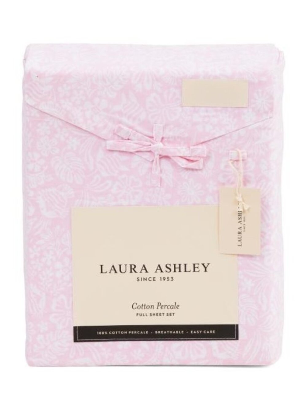 LAURA ASHLEY Cotton Floral Sheet Set